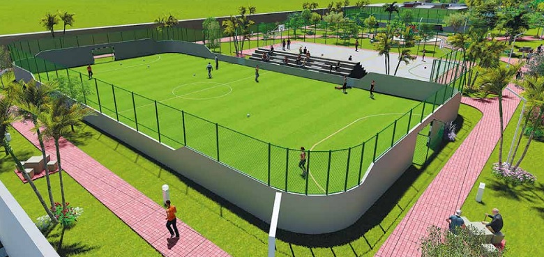 Este es el complejo deportivo que grupo Salazar Romero construirá en residencial "Cádiz" en Santa Ana