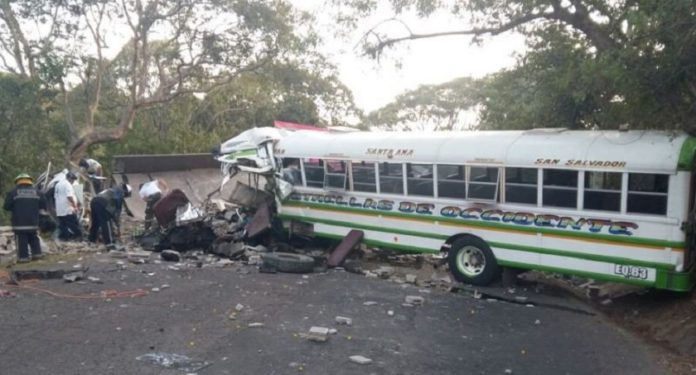 accidente bus