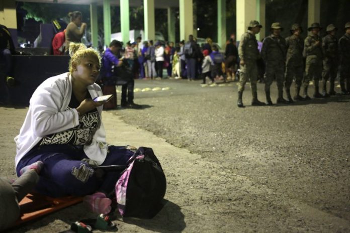 caravana hondureños