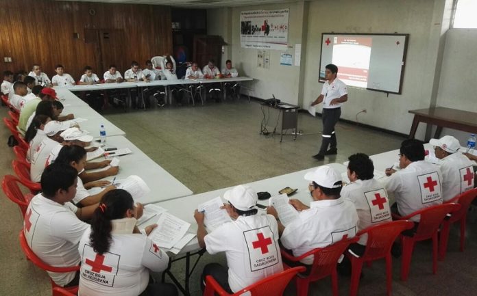 taller cruz roja