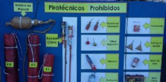 Bomberos insta a población a no comprar pólvora ilegal