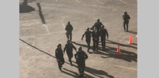 El expresidente hondureño llega en helicóptero a su segunda audiencia ante un juez