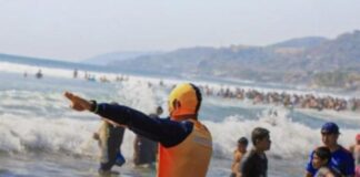 Costa salvadoreña continuará afectada por fenómeno de mareas vivas esta semana