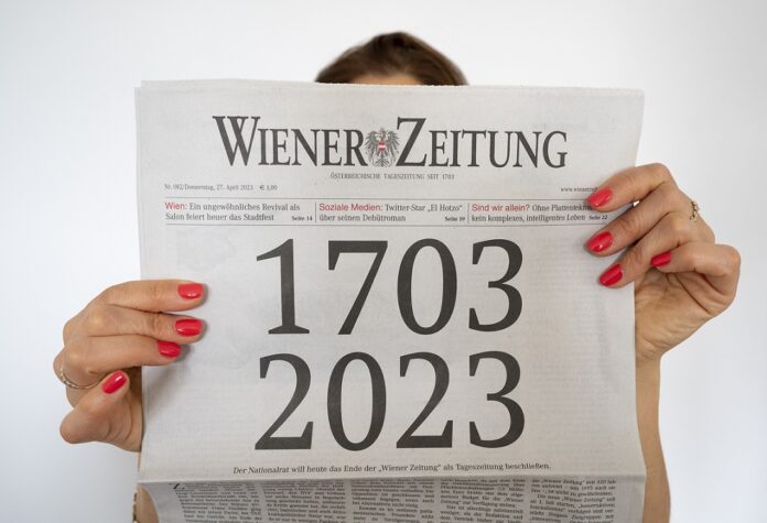 AUSTRIA-NEWSPAPER-HISTORY-MEDIA-INTERNET