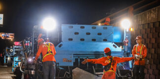 Avanzan en obras de renovación en bulevar de los Próceres