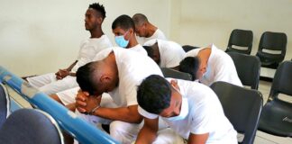 14 años de cárcel para dos ecuatorianos y cinco colombianos por tráfico de drogas