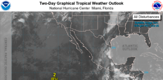 Aumenta un 60 % de probabilidad de desarrollo ciclónico área de Baja Presión en el sur de la costa de El Salvador