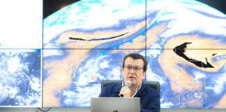 Ministro del MARN: “La tormenta tropical Pilar se va alejando de nuestra costa”