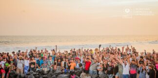 Realizan jornada de limpieza en playa en La Paz