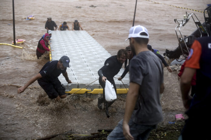 BRAZIL-WEATHER-FLOODS