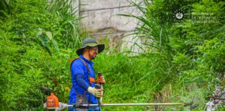 Desarrollan Obras de Mitigación en la quebrada de comunidad Tinetti