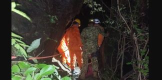 Rescatan a turista española en el sitio turístico El Salto de Malacatiupán