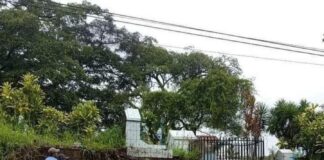 Reportan derrumbe en cementerio de Corinto, Morazán