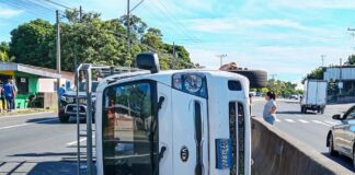 Varios lesionados en accidente de tránsito en carretera a San Juan Opico