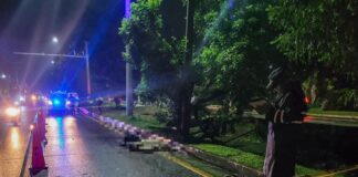 Un hombre murió tras ser atropellado mientras intentaba cruzar la carretera a Comalapa