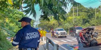 Un fallecido y otro lesionado tras grave accidente de tránsito en el kilómetro 31 ½ de la Carretera Panamericana