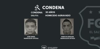 Condenan 30 años de cárcel a 2 pandilleros del Barrio 18