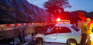 Conductor fallece en accidente de tránsito