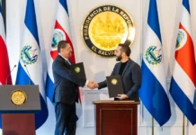 El Salvador y Costa Rica acuerdan una «alianza histórica» para combatir crimen organizado