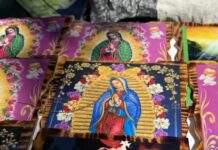 Desarrollan santa misa en celebración a la Virgen de Guadalupe