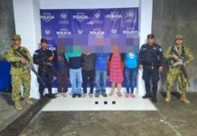 Capturan a varios pandilleros de la MS13 en La Libertad Sur