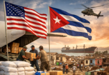 Estados Unidos anuncia ayuda humanitaria de $3 millones de dólares para Cuba tras el huracán Melissa