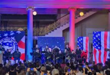 Los salvadoreños disfrutaron al ritmo del 250° aniversario de la independencia estadounidense