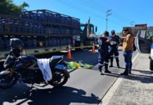 Dos accidentes de tránsito dejan personas fallecidas en Mejicanos y Ahuachapán