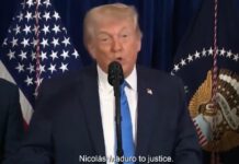 Trump afirma que EE. UU. “gobernará” Venezuela hasta una “transición segura” tras captura de Maduro