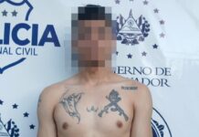 Atrapan a presunto vendedor de droga en San Salvador Este