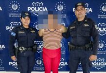 Capturan a mujer supuestamente vinculada a la 18S en San Miguel