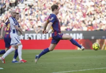 Frenkie de Jong se lesiona el bíceps distal y estará entre cinco y seis semanas de baja