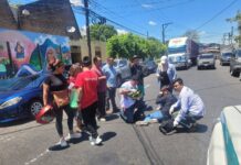 Dos personas lesionadas en accidentes de tránsito en distintos puntos del país