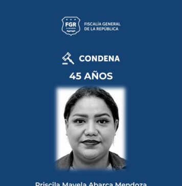 Condenan a 45 años de prisión a mujer por homicidio agravado en Mejicanos