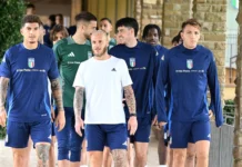 Italia, con cinco ‘tocados’ para la repesca