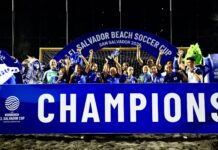 El Salvador conquista el bicampeonato en fútbol playa femenino