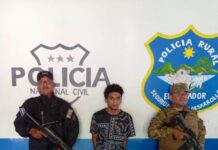 Capturan por tercera vez a presunto pandillero de la MS-13 en Ciudad Arce