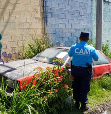 Notifican a propietarios de vehículos abandonados en comunidad Iberia y Altos del Bulevar