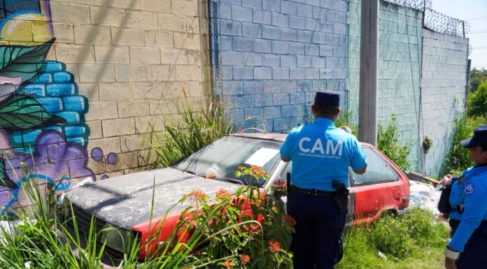 Notifican a propietarios de vehículos abandonados en comunidad Iberia y Altos del Bulevar