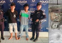 Detienen a dos vendedores de droga en San Miguel