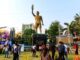 La estatua de Lionel Messi en la India será retirada por motivos de seguridad
