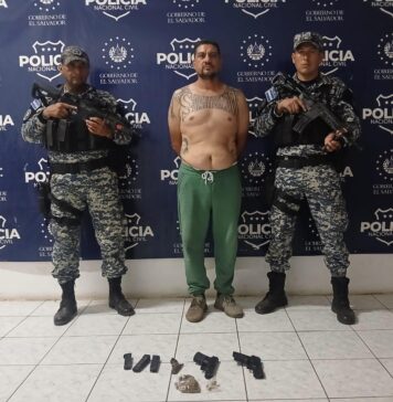 Capturan en San Miguel a peligroso cabecilla de la MS13 buscado por múltiples delitos