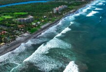 MARN alerta por fuerte oleaje y corrientes peligrosas en playas salvadoreñas