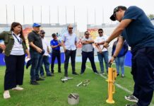 Expertos confirman buen estado del drenaje en el estadio “El Mágico” tras inspección técnica