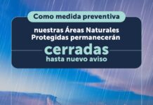 MARN cierra temporalmente las Áreas Naturales Protegidas por lluvias asociadas a la tormenta Cristina
