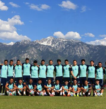 Primer entrenamiento de la Selecta en Utah