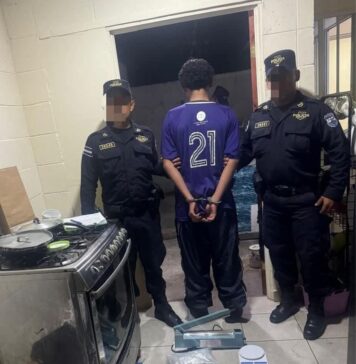 Menor de 14 años es detenido tras hallazgo de sustancias ilícitas en registro domiciliar