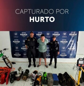 Capturan a hombre acusado de hurtar herramientas y equipos de un taller en San Miguel