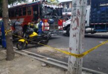 Menor de edad fallece tras ser atropellado por autobús del transporte colectivo en Soyapango