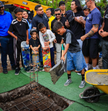 Inician construcción de skatepark en Santa Ana para fortalecer espacios deportivos juveniles